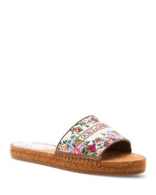 Women's Espadrille Slides by DOLCE&GABBANA