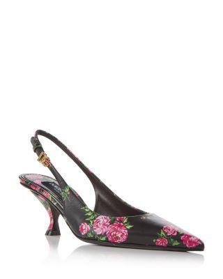 Women's Lollo Slingback Pumps by DOLCE&GABBANA
