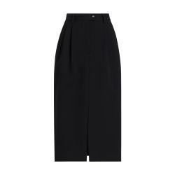 Wool calf-length pencil skirt by DOLCE&GABBANA
