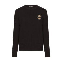 Wool round-neck sweater by DOLCE&GABBANA
