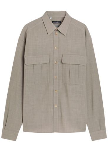 Wool shirt by DOLCE&GABBANA