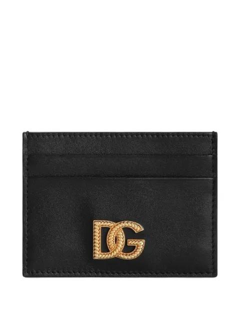 Woven DG logo cardholder by DOLCE&GABBANA