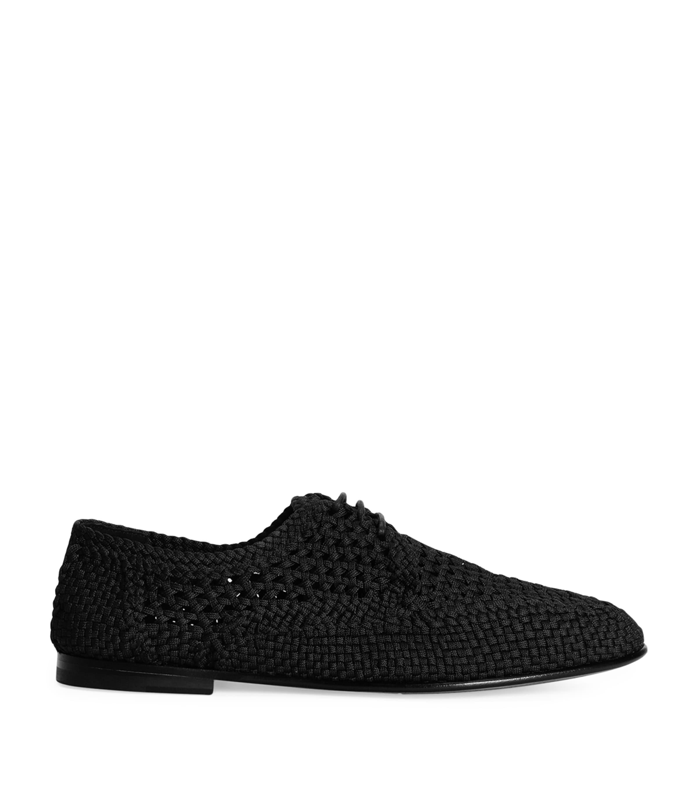 Woven Derby Shoes by DOLCE&GABBANA