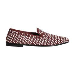 Woven leather slippers by DOLCE&GABBANA