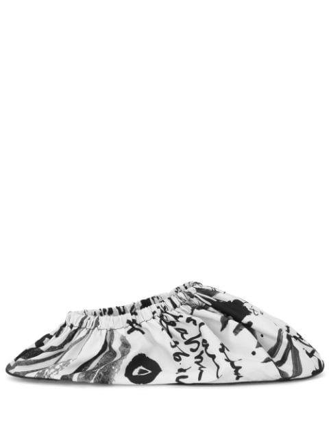 abstract-print slip-on shoes by DOLCE&GABBANA