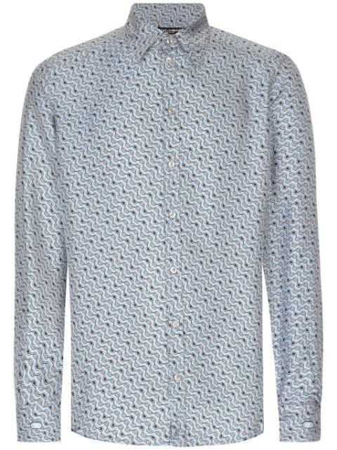 all-over print shirt by DOLCE&GABBANA