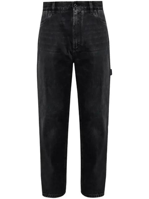 appliqué straight jeans by DOLCE&GABBANA