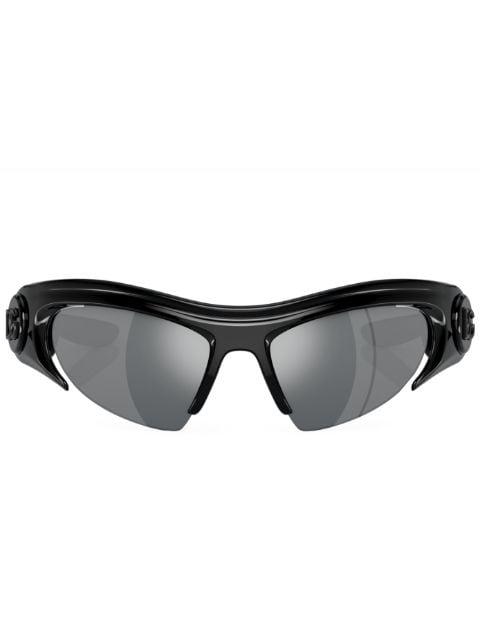 aviator-frame mirrored sunglasses by DOLCE&GABBANA
