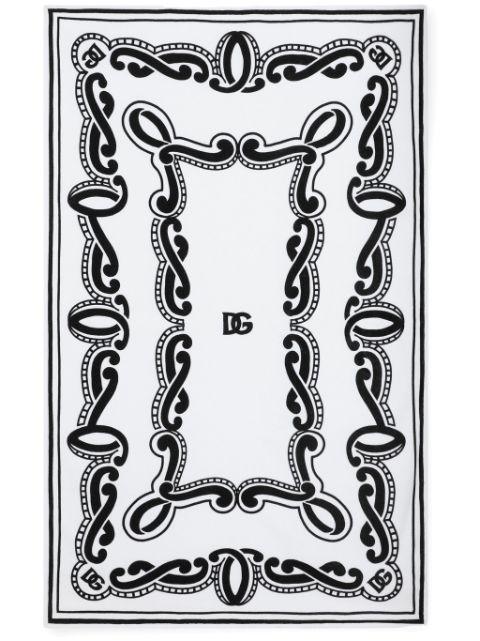 bandana-print beach towel by DOLCE&GABBANA