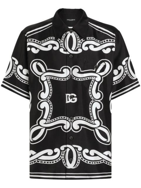 bandana-print shirt by DOLCE&GABBANA
