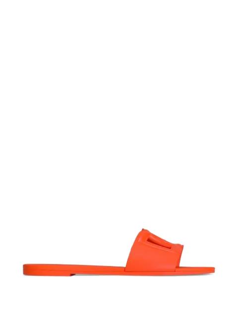 beachwear slides in rubber by DOLCE&GABBANA