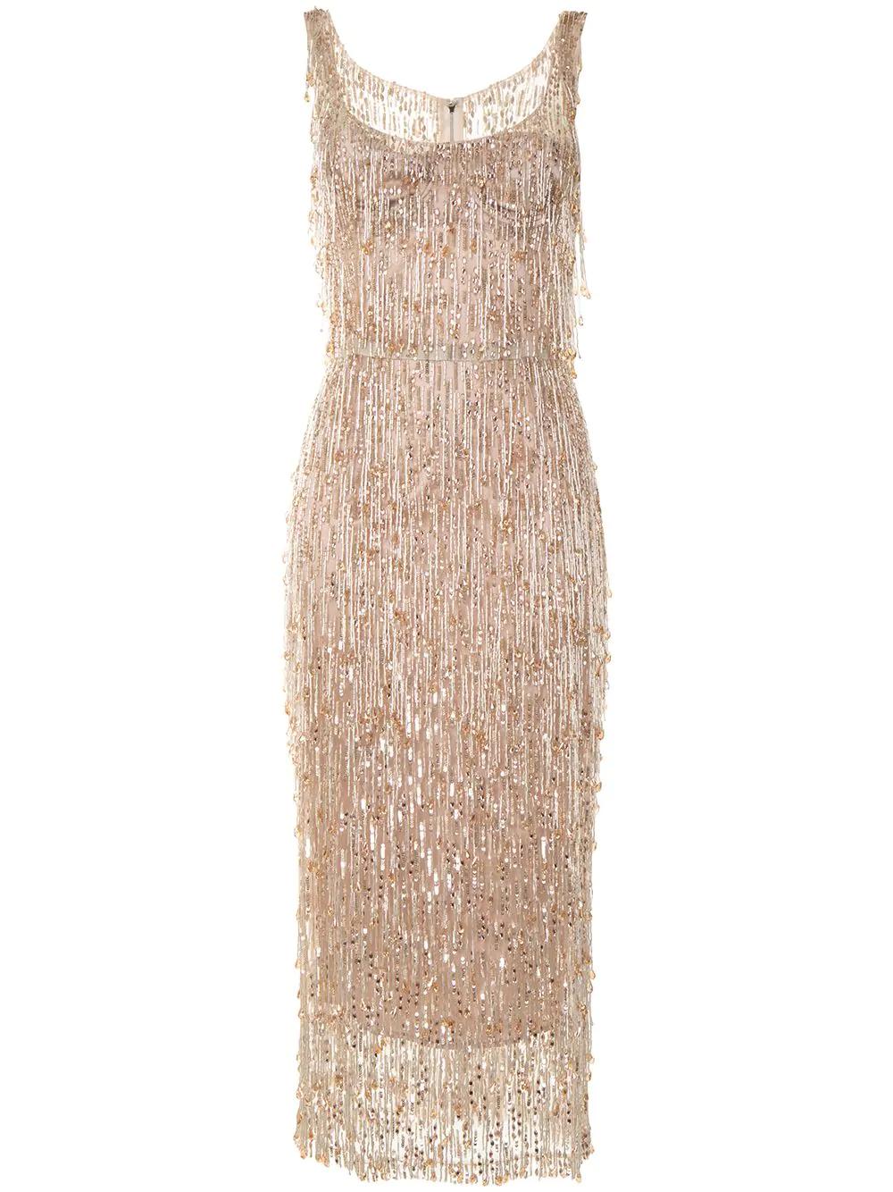 beaded sheath dress by DOLCE&GABBANA
