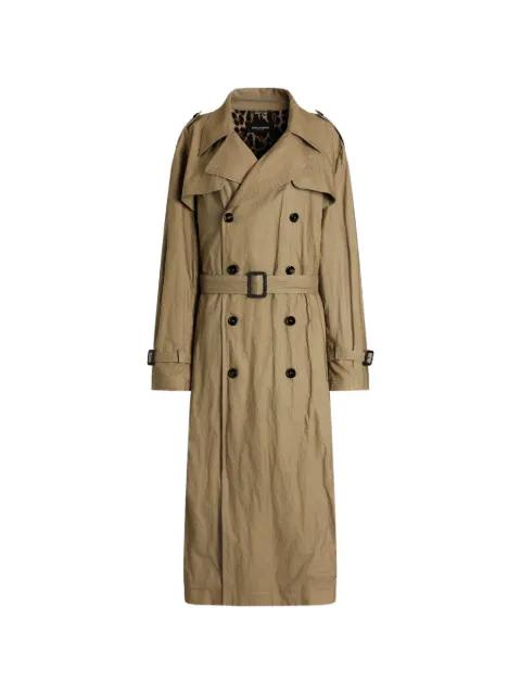 belt double-breasted coat by DOLCE&GABBANA