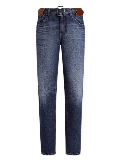 belted jeans by DOLCE&GABBANA