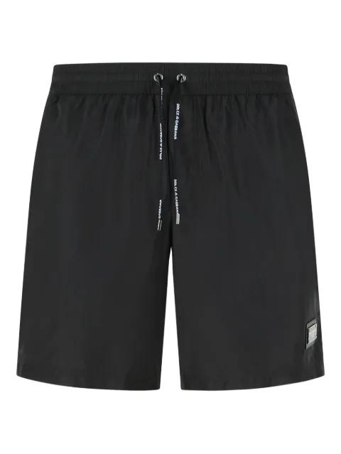 black swim shorts by DOLCE&GABBANA