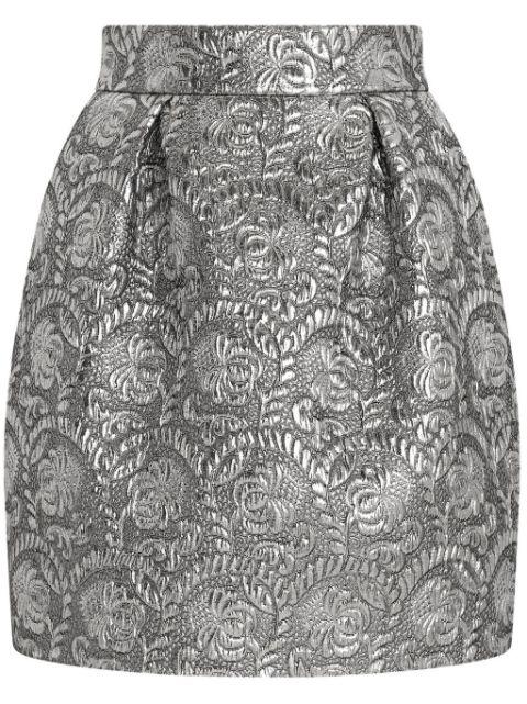 brocade-effect midi skirt by DOLCE&GABBANA