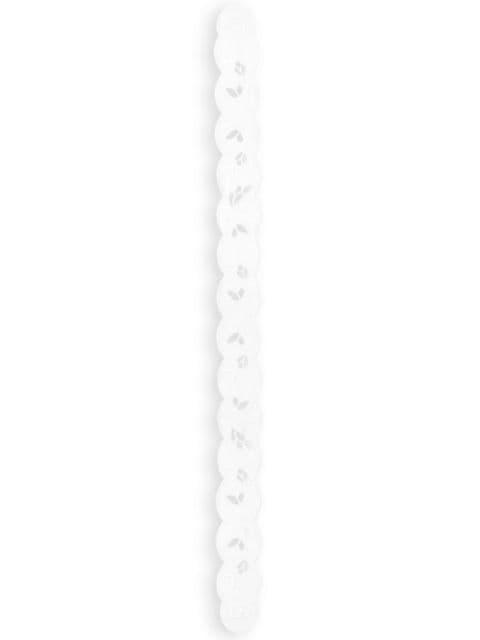 broderie anglaise cotton headscarf by DOLCE&GABBANA