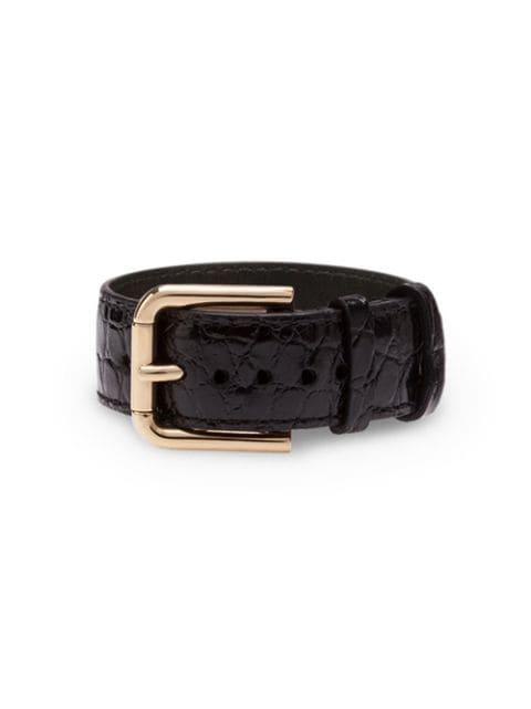 buckle-fastening bracelet by DOLCE&GABBANA