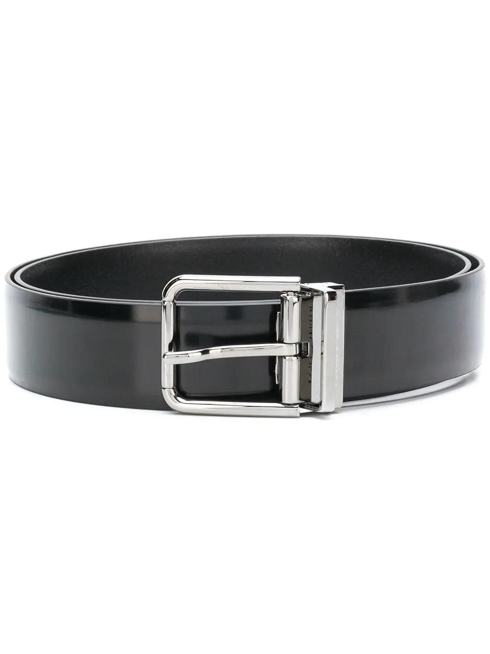 buckled leather belt by DOLCE&GABBANA