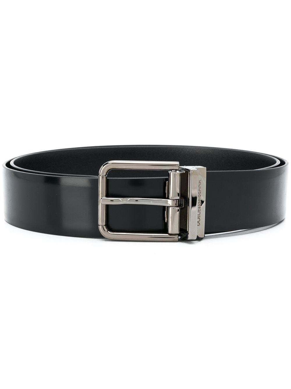 buckled leather belt by DOLCE&GABBANA