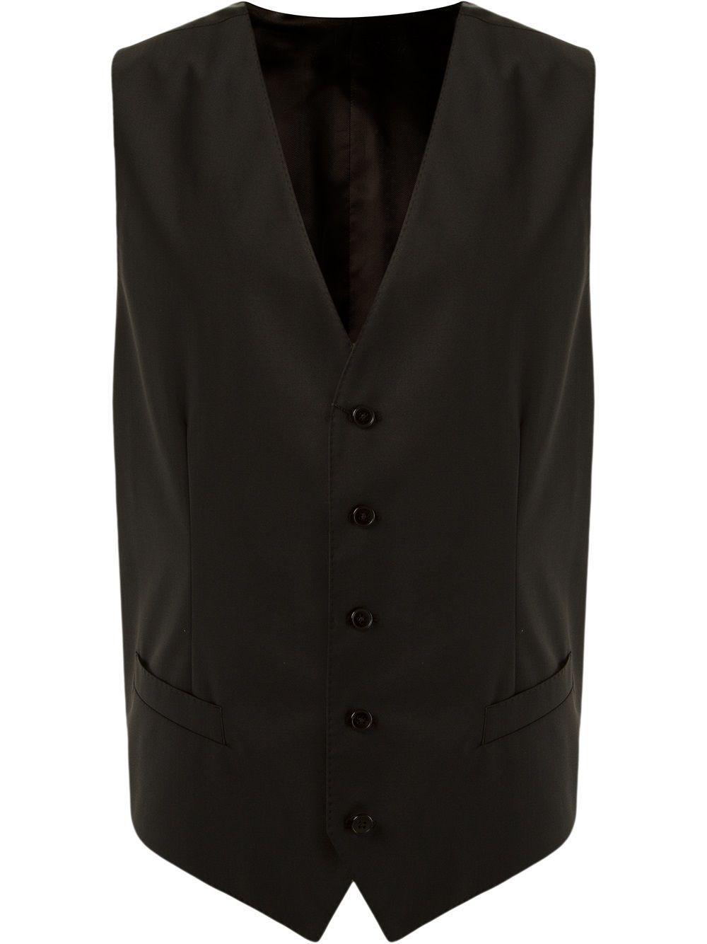button-down gilet by DOLCE&GABBANA