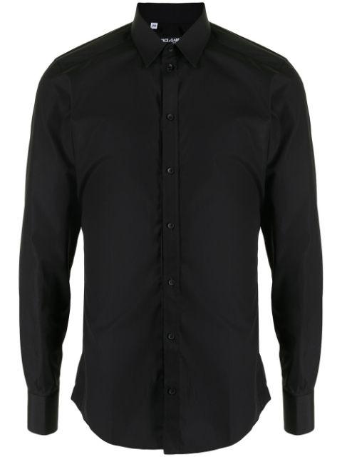 button-down poplin shirt by DOLCE&GABBANA