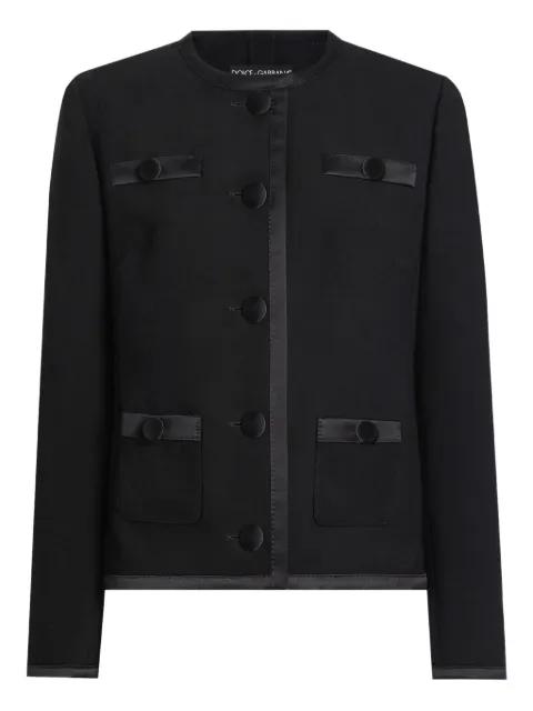 button-fastening jacket by DOLCE&GABBANA