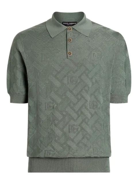 button-fastening polo shirt by DOLCE&GABBANA