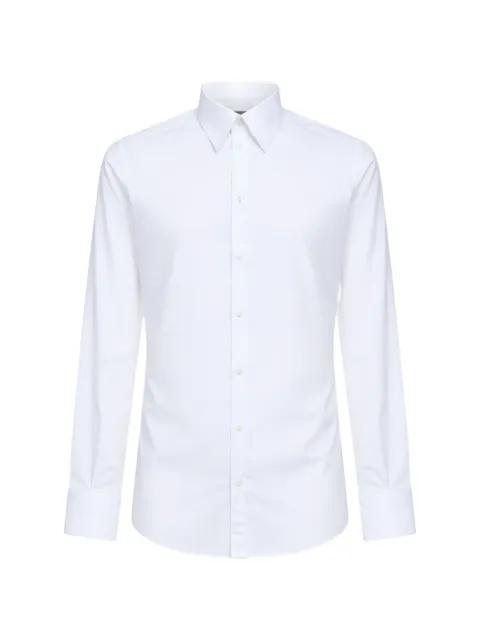 button tailored collar shirt by DOLCE&GABBANA