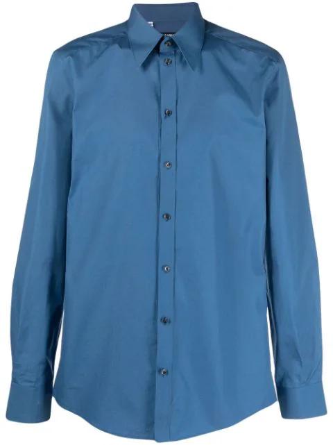 button-up cotton shirt by DOLCE&GABBANA