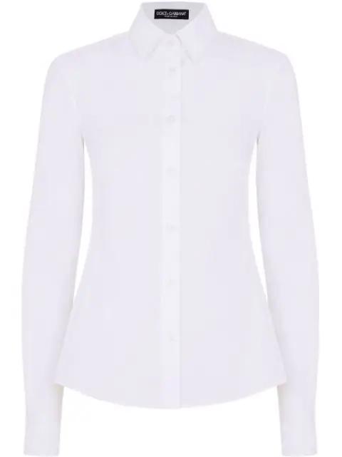 button-up poplin shirt by DOLCE&GABBANA