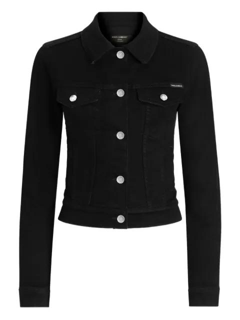 buttoned denim jacket by DOLCE&GABBANA