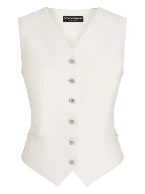 buttoned gilet by DOLCE&GABBANA
