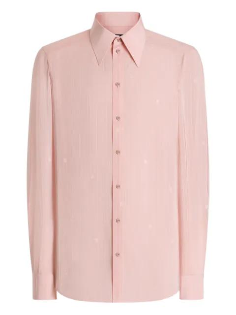 buttoned silk shirt by DOLCE&GABBANA