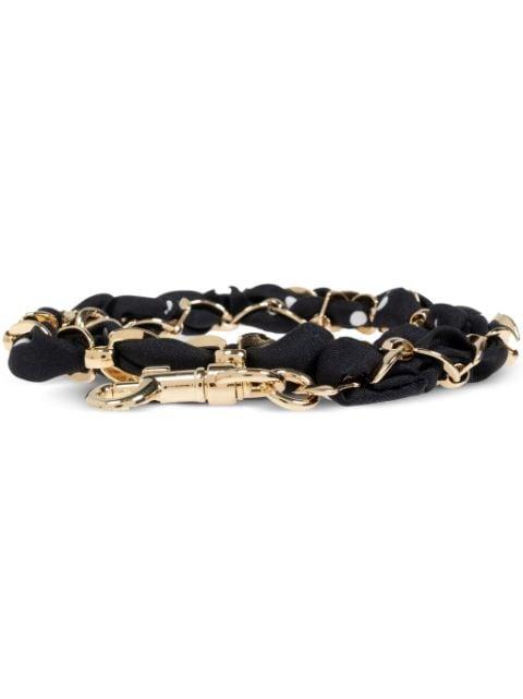 calf leather chain-link bag strap by DOLCE&GABBANA