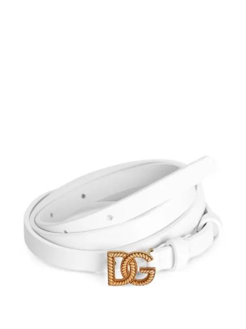 calfskin belt by DOLCE&GABBANA