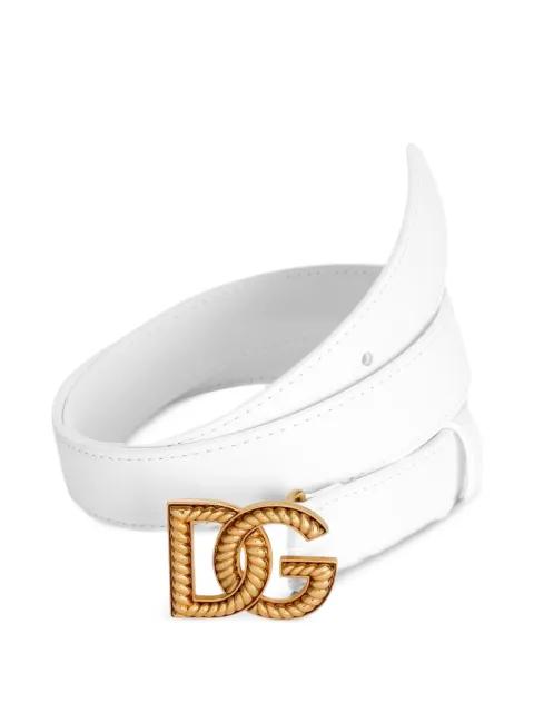 calfskin belt by DOLCE&GABBANA