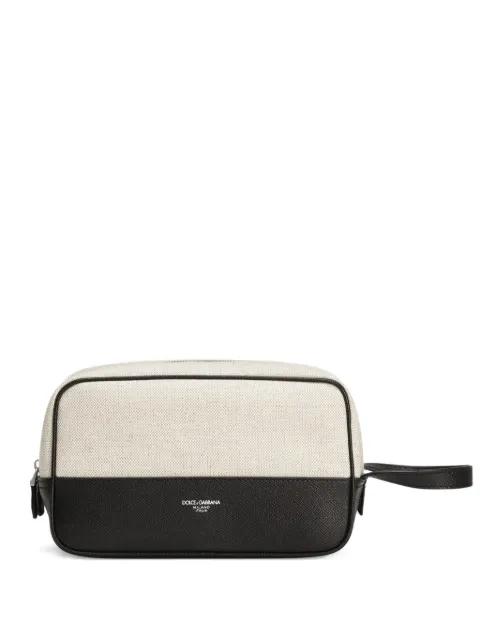 canvas clutch bag by DOLCE&GABBANA