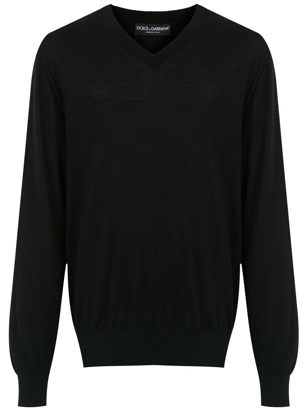 cashmere V-neck sweater by DOLCE&GABBANA
