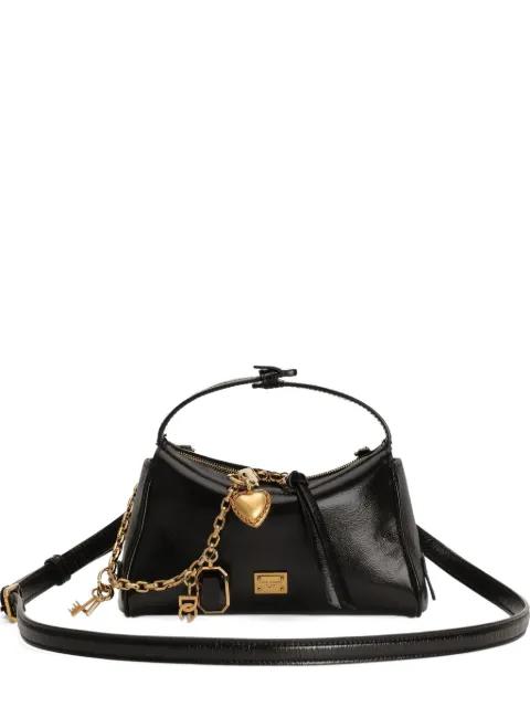 charm-detail satchel bag by DOLCE&GABBANA