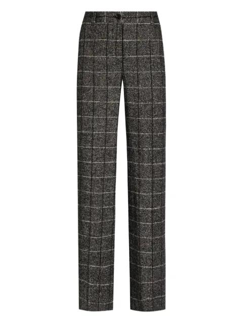 check-pattern trousers by DOLCE&GABBANA