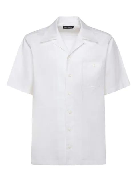 chest-pocket revere shirt by DOLCE&GABBANA