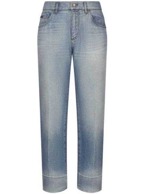 classic straight-legged jeans by DOLCE&GABBANA