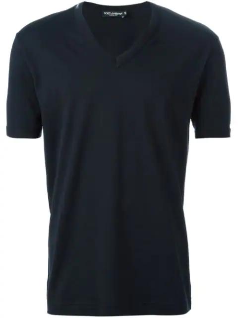 classic v-neck T-shirt by DOLCE&GABBANA