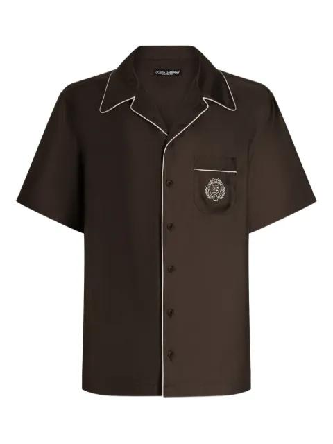 collared short-sleeve shirt by DOLCE&GABBANA