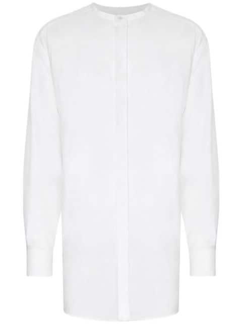 collarless long shirt by DOLCE&GABBANA
