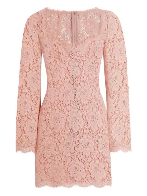 cordonetto lace mini dress by DOLCE&GABBANA