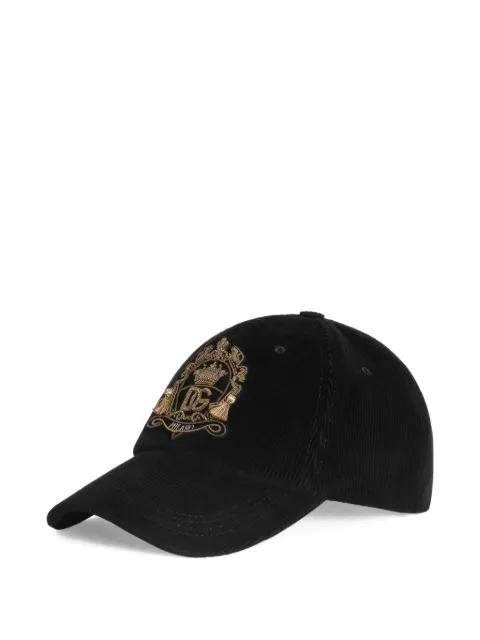 corduroy baseball hat by DOLCE&GABBANA