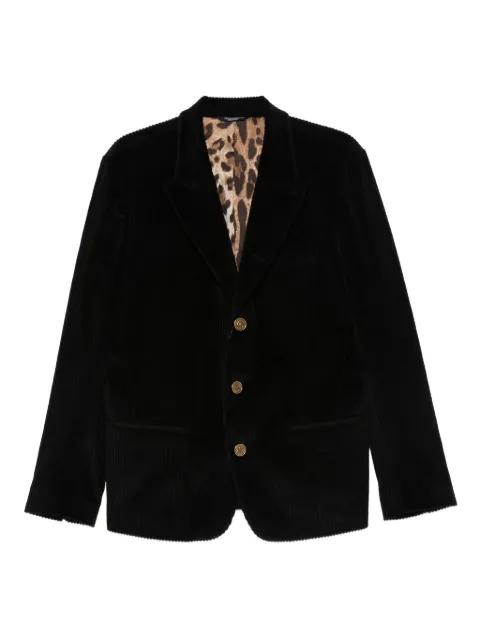 corduroy blazer by DOLCE&GABBANA