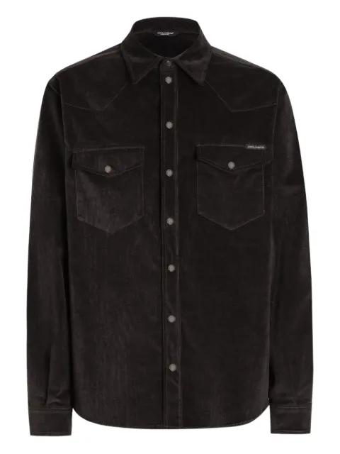 corduroy shirt by DOLCE&GABBANA
